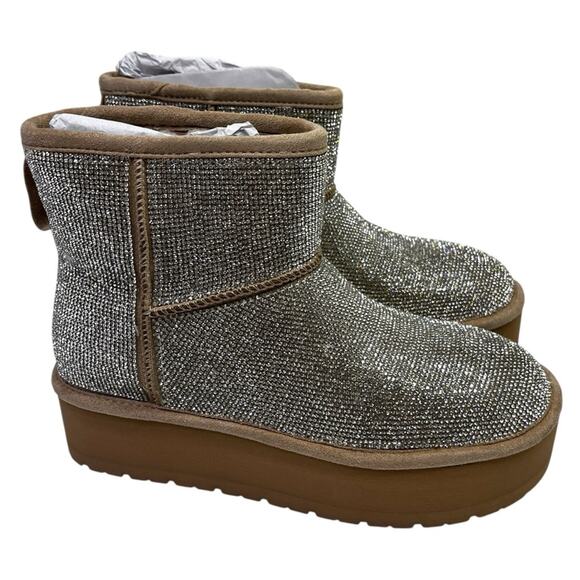 Madden Girl Shoes - Madden Girl Ease-R Mini Cozy Platform booties sand multi - 6